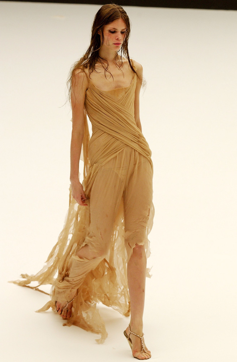 Alexander McQueen fashion show for Spring/Summer 2003