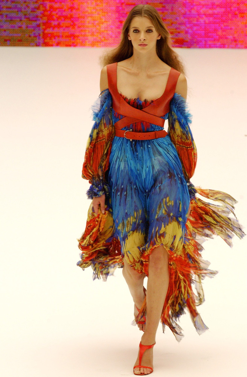 Alexander McQueen fashion show for Spring/Summer 2003