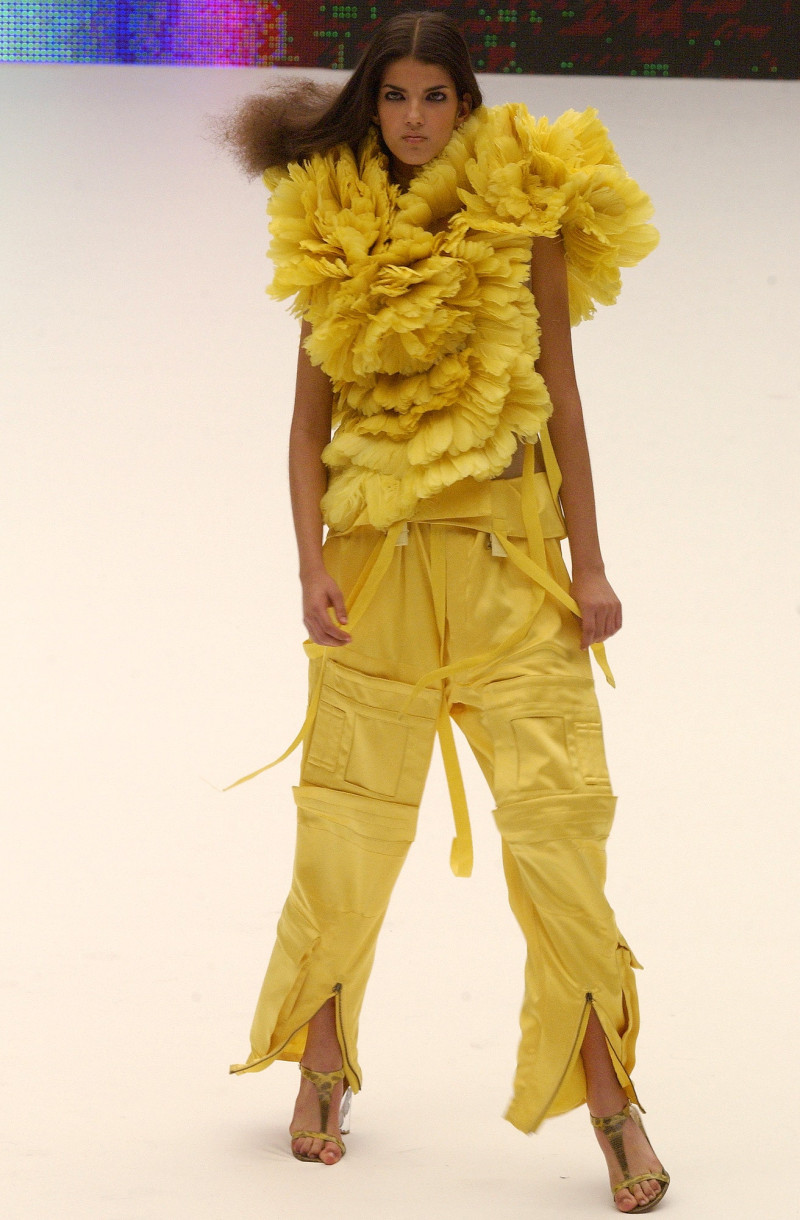 Alexander McQueen fashion show for Spring/Summer 2003