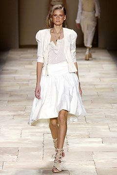 Givenchy fashion show for Spring/Summer 2004