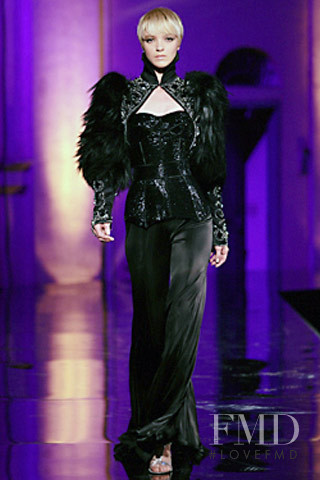 Mariacarla Boscono featured in  the Fausto Sarli fashion show for Autumn/Winter 2006