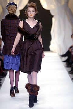 Moschino fashion show for Autumn/Winter 2004