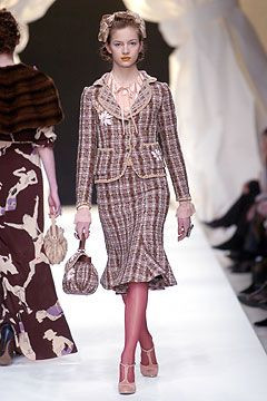 Moschino fashion show for Autumn/Winter 2004
