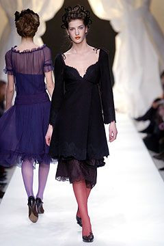 Moschino fashion show for Autumn/Winter 2004