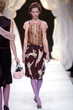 Moschino fashion show for Autumn/Winter 2004