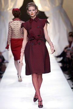 Moschino fashion show for Autumn/Winter 2004