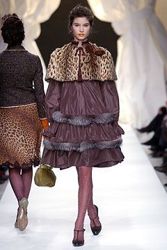Moschino fashion show for Autumn/Winter 2004