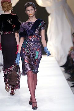 Moschino fashion show for Autumn/Winter 2004