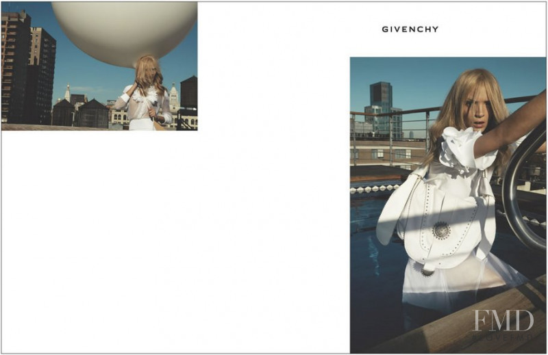 Mariacarla Boscono featured in  the Givenchy advertisement for Spring/Summer 2006