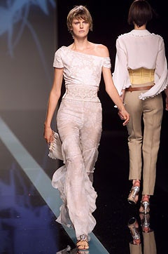Valentino fashion show for Spring/Summer 2002
