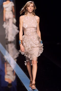 Valentino fashion show for Spring/Summer 2002