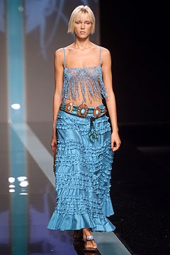 Valentino fashion show for Spring/Summer 2002