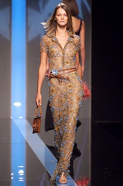 Valentino fashion show for Spring/Summer 2002