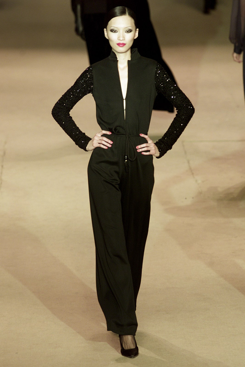Saint Laurent fashion show for Spring/Summer 2002