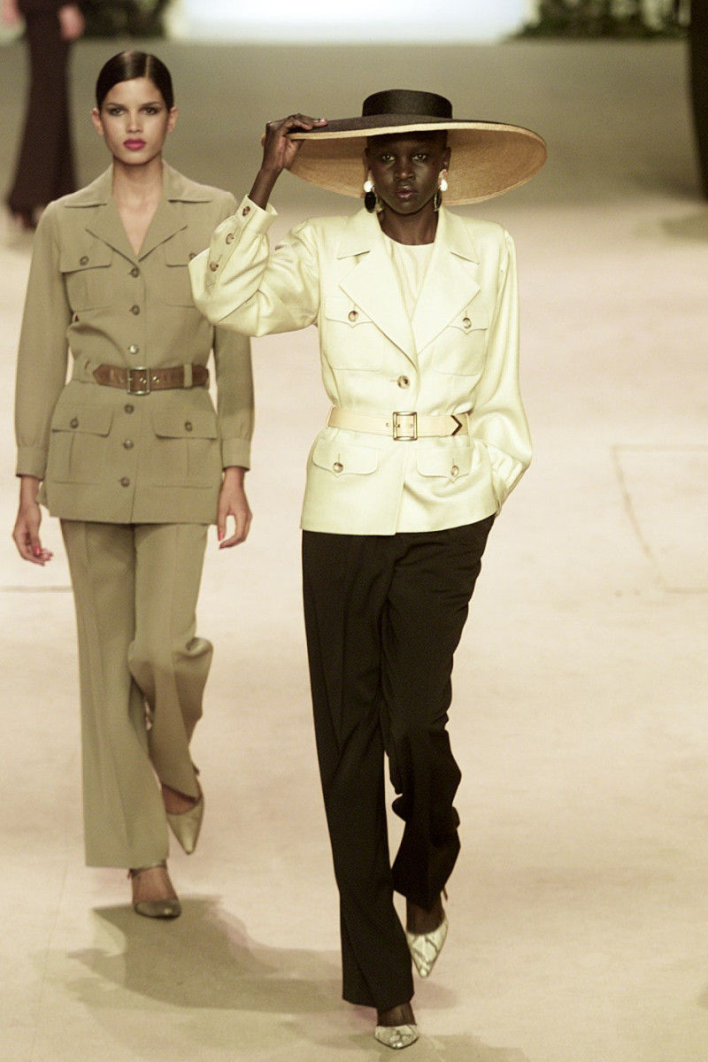 Saint Laurent fashion show for Spring/Summer 2002