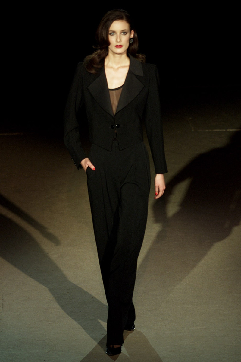 Saint Laurent fashion show for Spring/Summer 2002