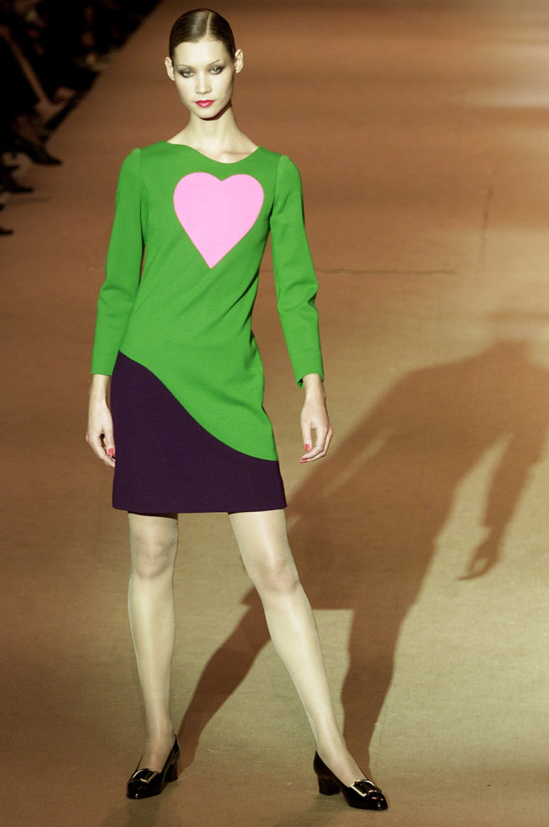 Saint Laurent fashion show for Spring/Summer 2002