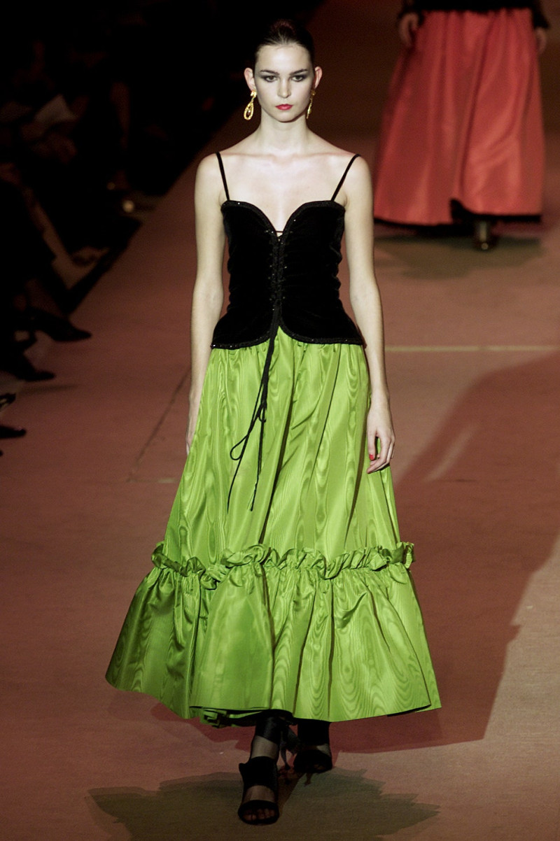 Saint Laurent fashion show for Spring/Summer 2002