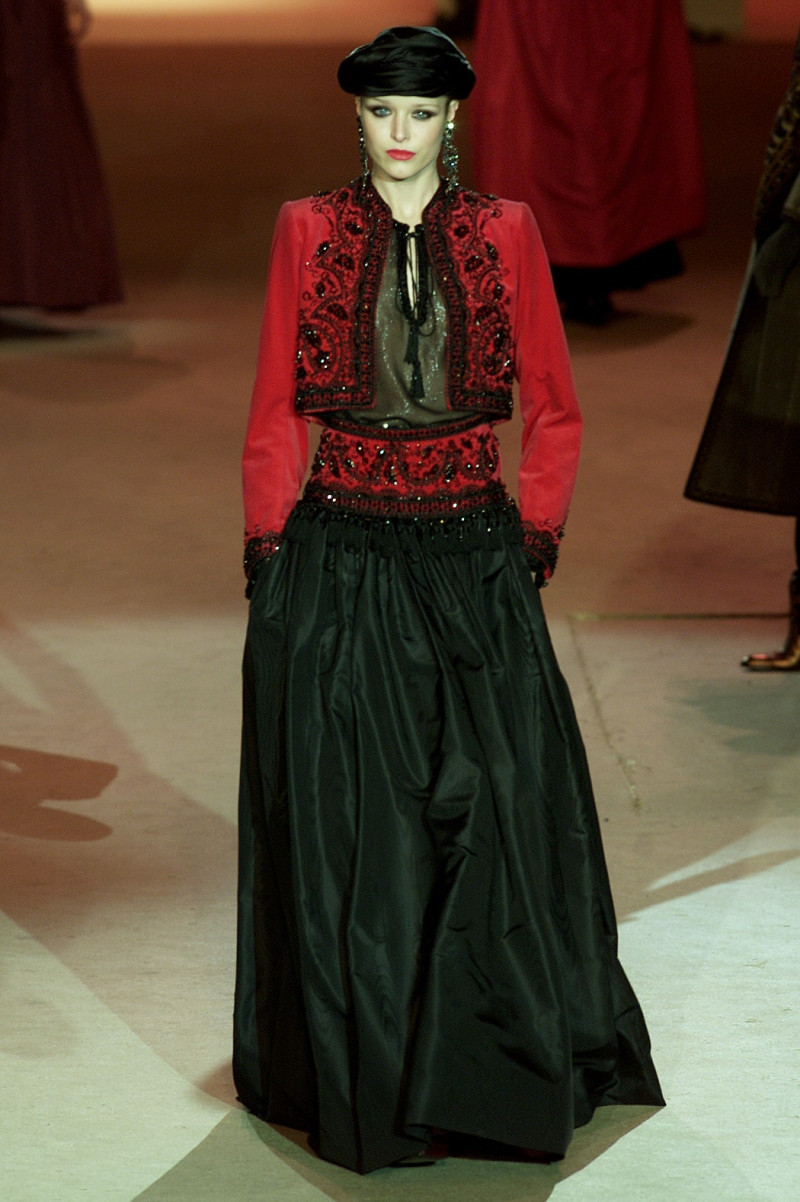 Saint Laurent fashion show for Spring/Summer 2002