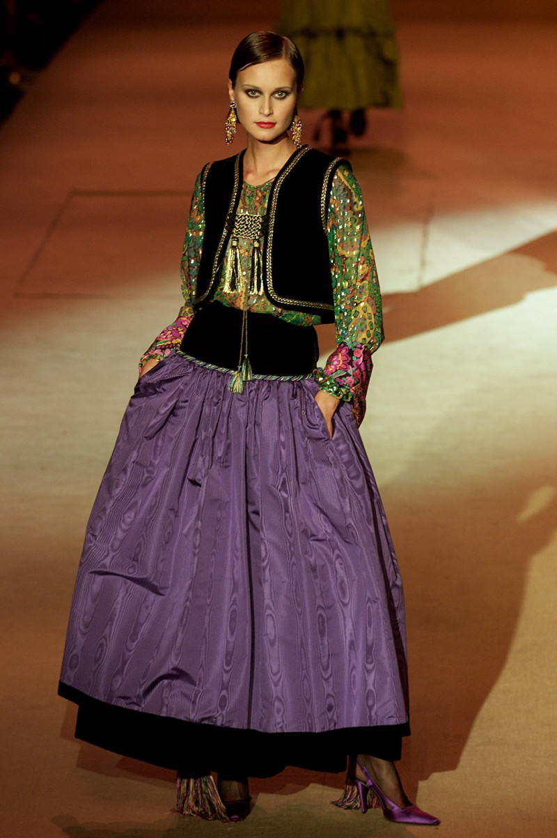 Saint Laurent fashion show for Spring/Summer 2002