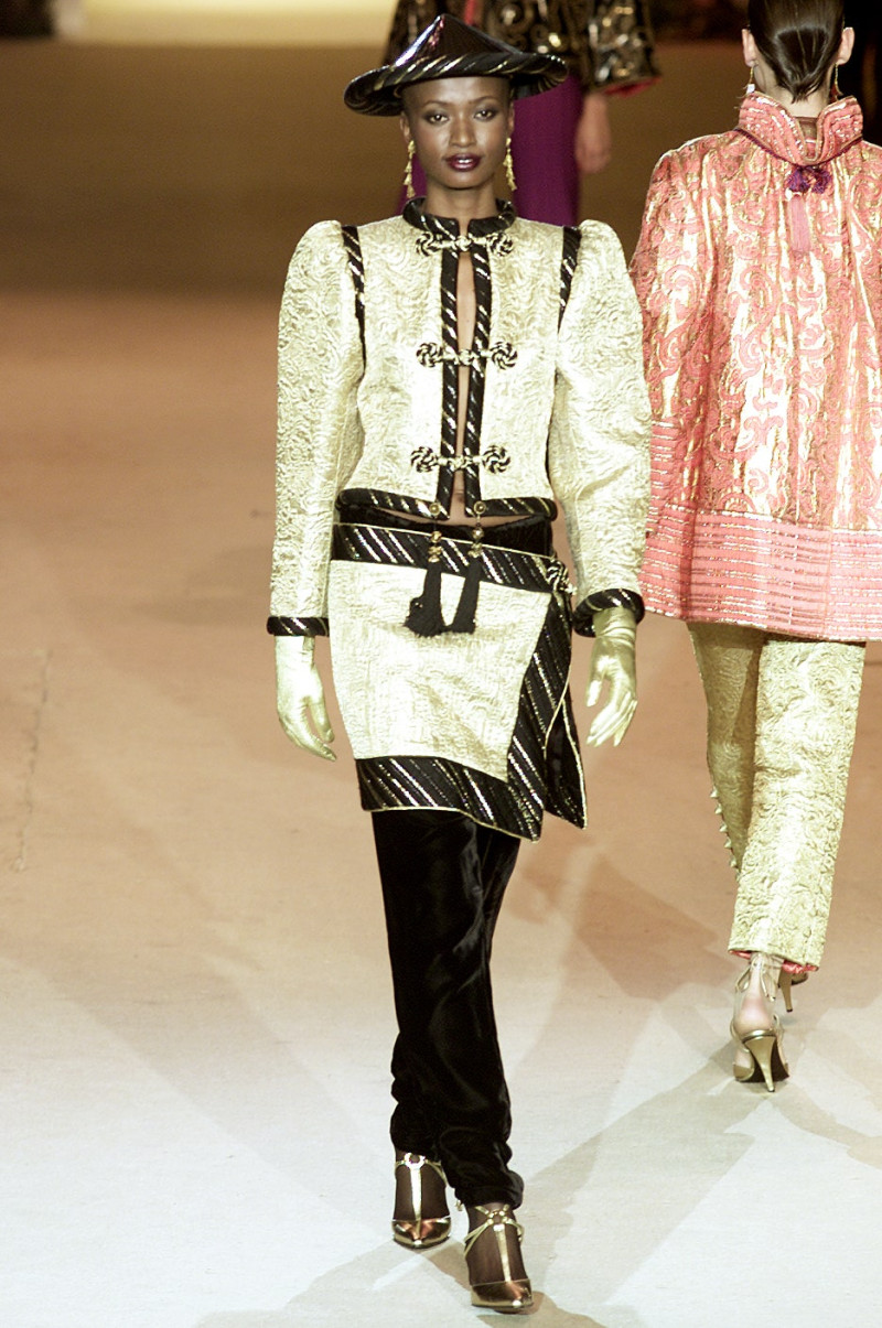 Saint Laurent fashion show for Spring/Summer 2002