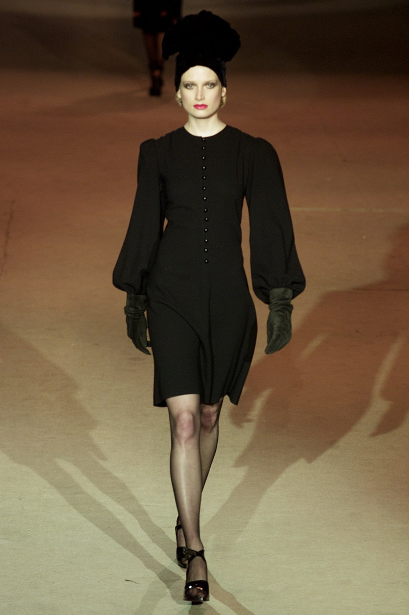 Saint Laurent fashion show for Spring/Summer 2002