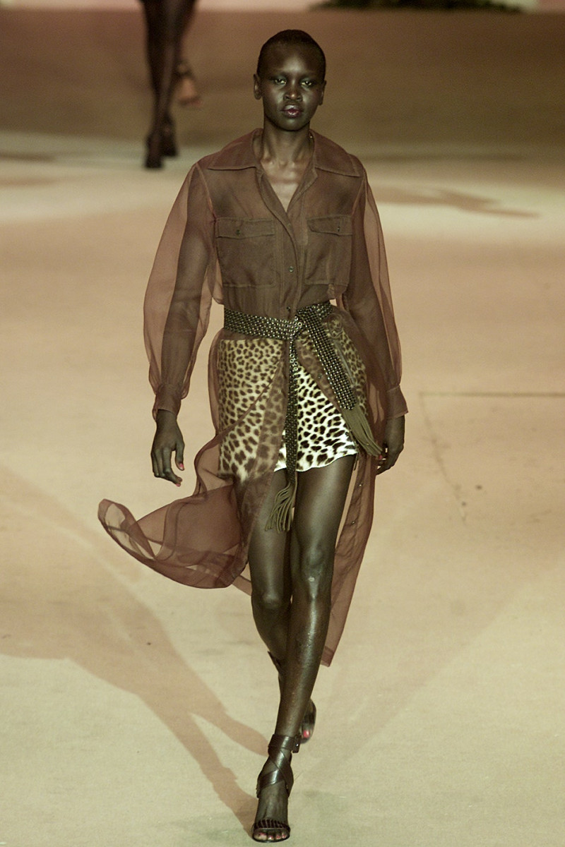 Saint Laurent fashion show for Spring/Summer 2002
