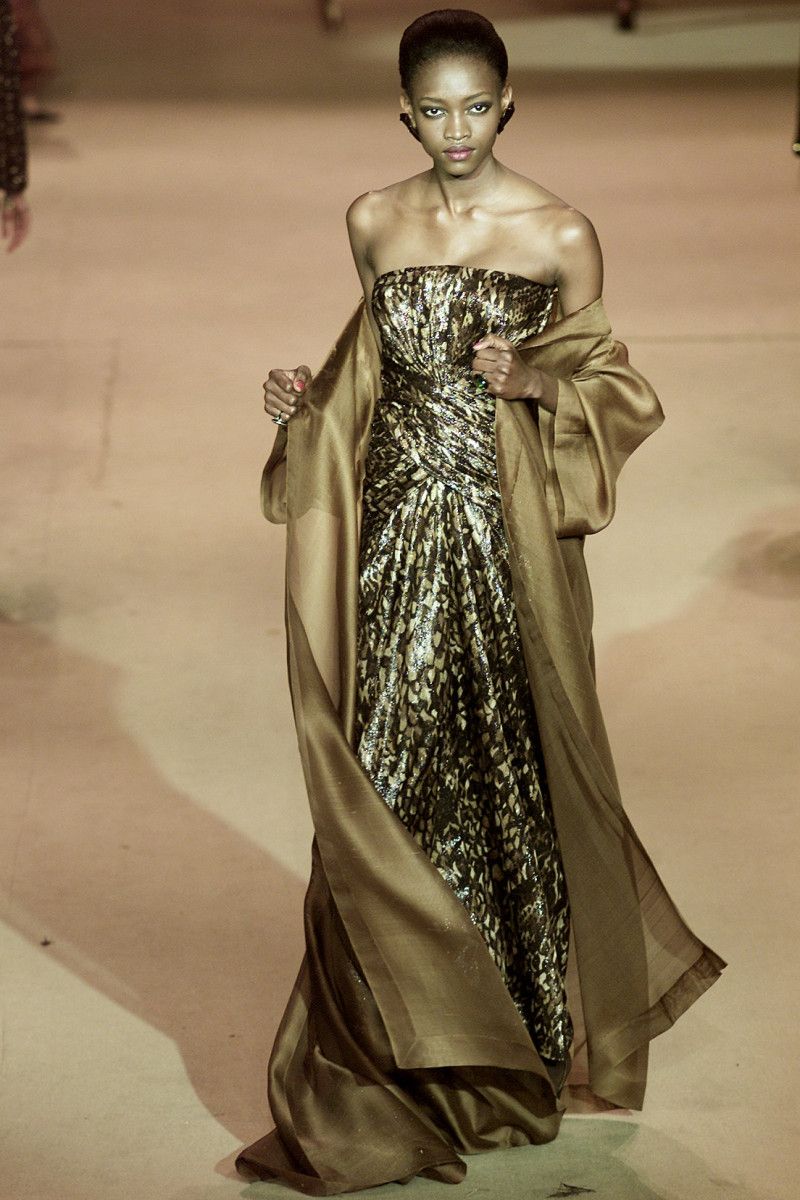 Saint Laurent fashion show for Spring/Summer 2002