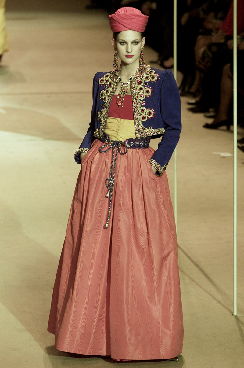 Saint Laurent fashion show for Spring/Summer 2002
