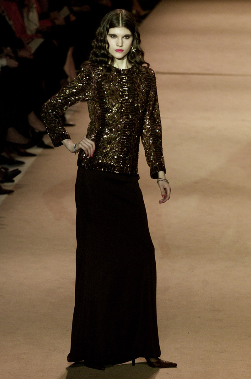 Saint Laurent fashion show for Spring/Summer 2002