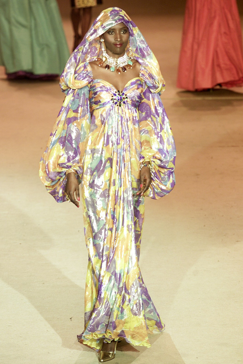 Saint Laurent fashion show for Spring/Summer 2002