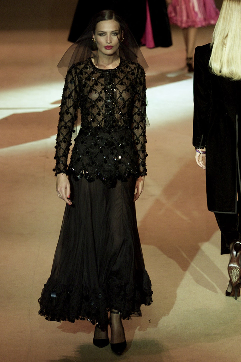 Saint Laurent fashion show for Spring/Summer 2002