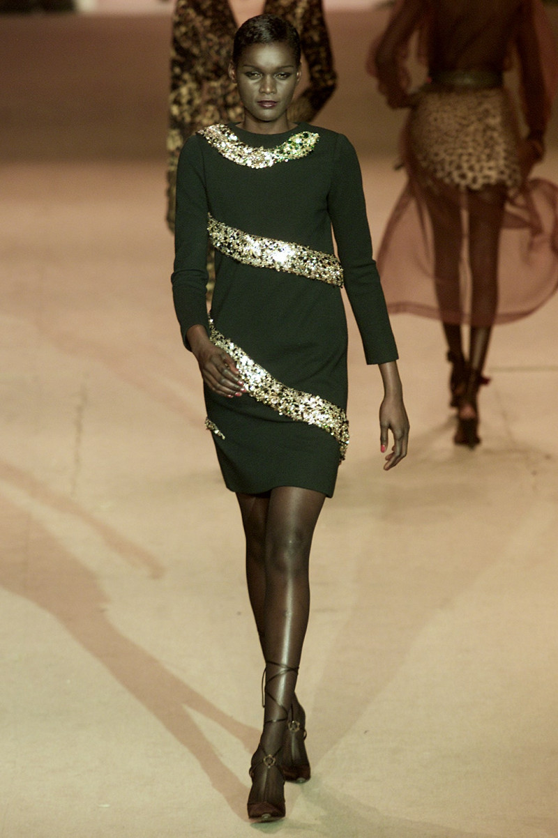 Saint Laurent fashion show for Spring/Summer 2002