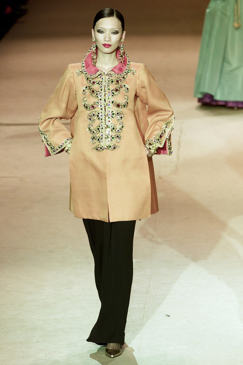 Saint Laurent fashion show for Spring/Summer 2002