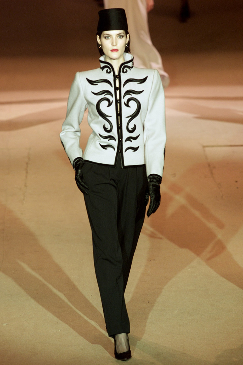 Saint Laurent fashion show for Spring/Summer 2002