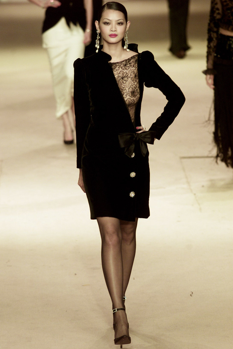 Saint Laurent fashion show for Spring/Summer 2002