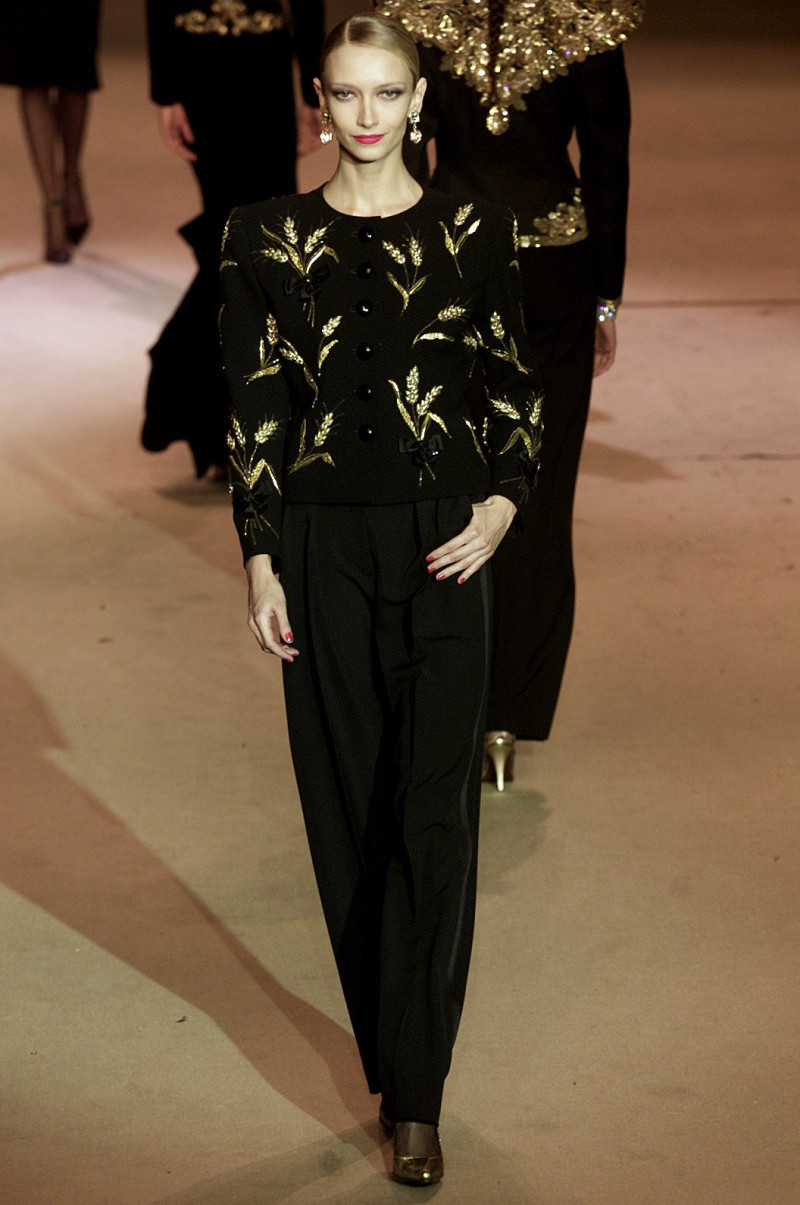 Saint Laurent fashion show for Spring/Summer 2002