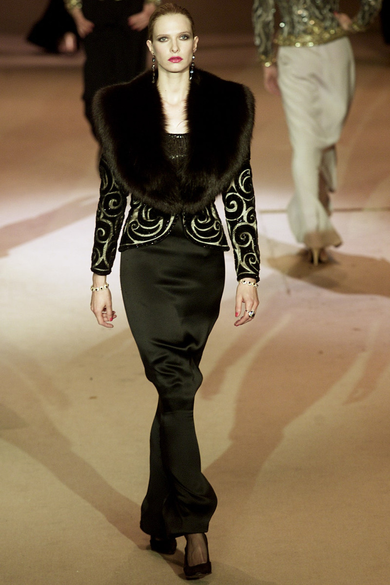 Saint Laurent fashion show for Spring/Summer 2002