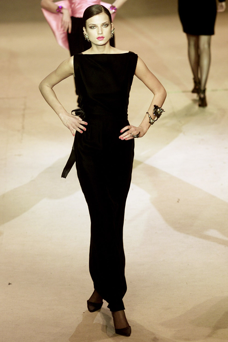 Saint Laurent fashion show for Spring/Summer 2002