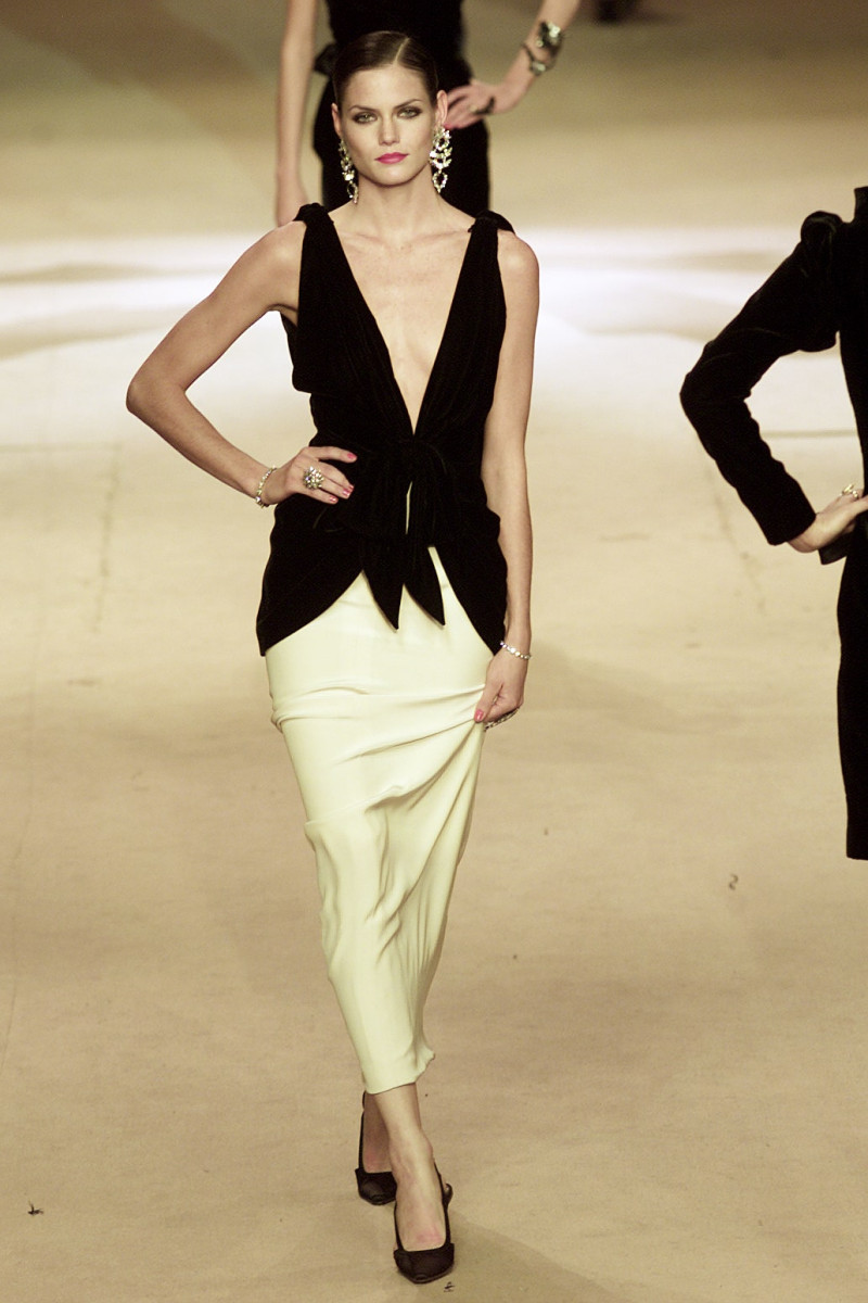 Saint Laurent fashion show for Spring/Summer 2002