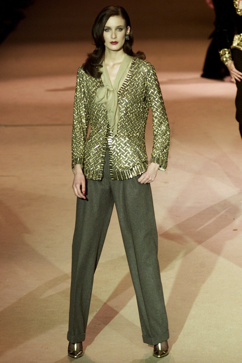 Saint Laurent fashion show for Spring/Summer 2002