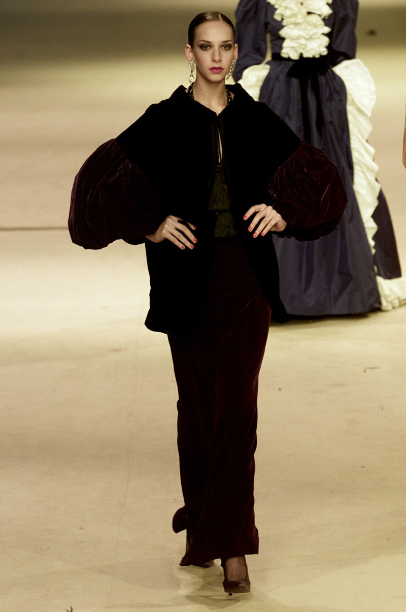 Saint Laurent fashion show for Spring/Summer 2002