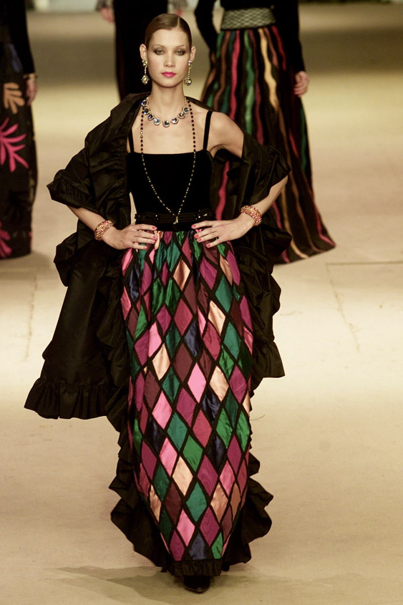 Saint Laurent fashion show for Spring/Summer 2002
