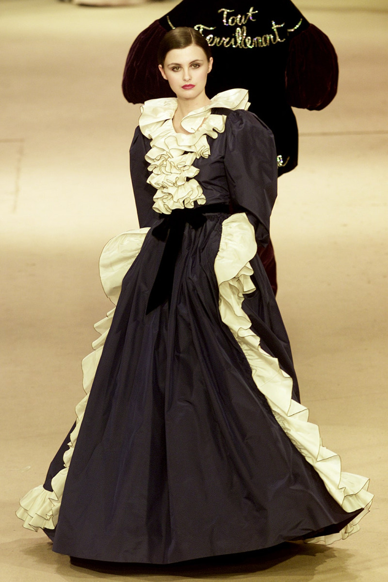 Saint Laurent fashion show for Spring/Summer 2002