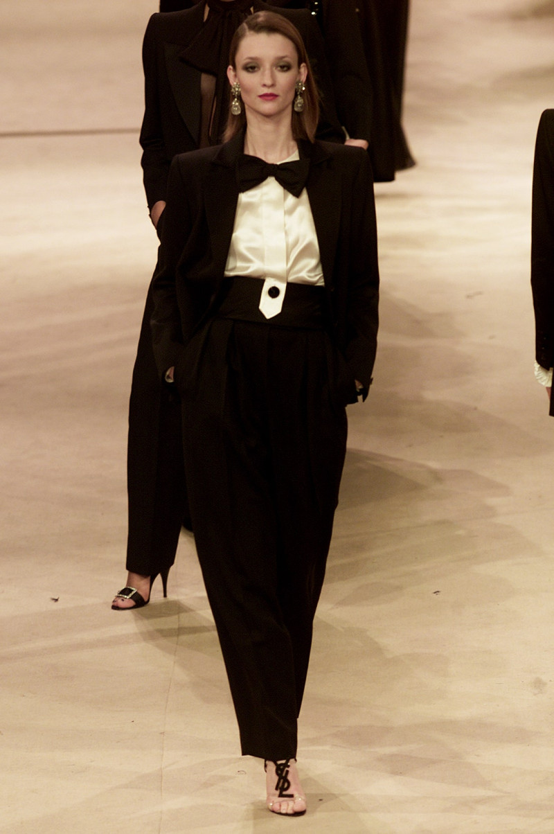 Saint Laurent fashion show for Spring/Summer 2002