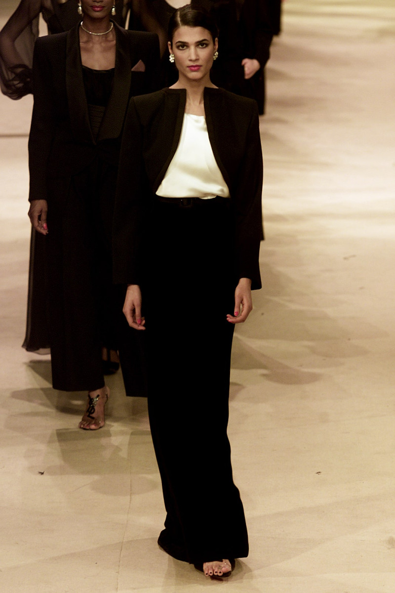 Saint Laurent fashion show for Spring/Summer 2002