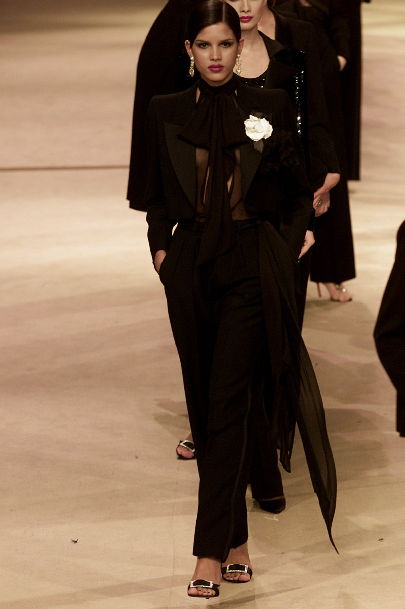 Saint Laurent fashion show for Spring/Summer 2002