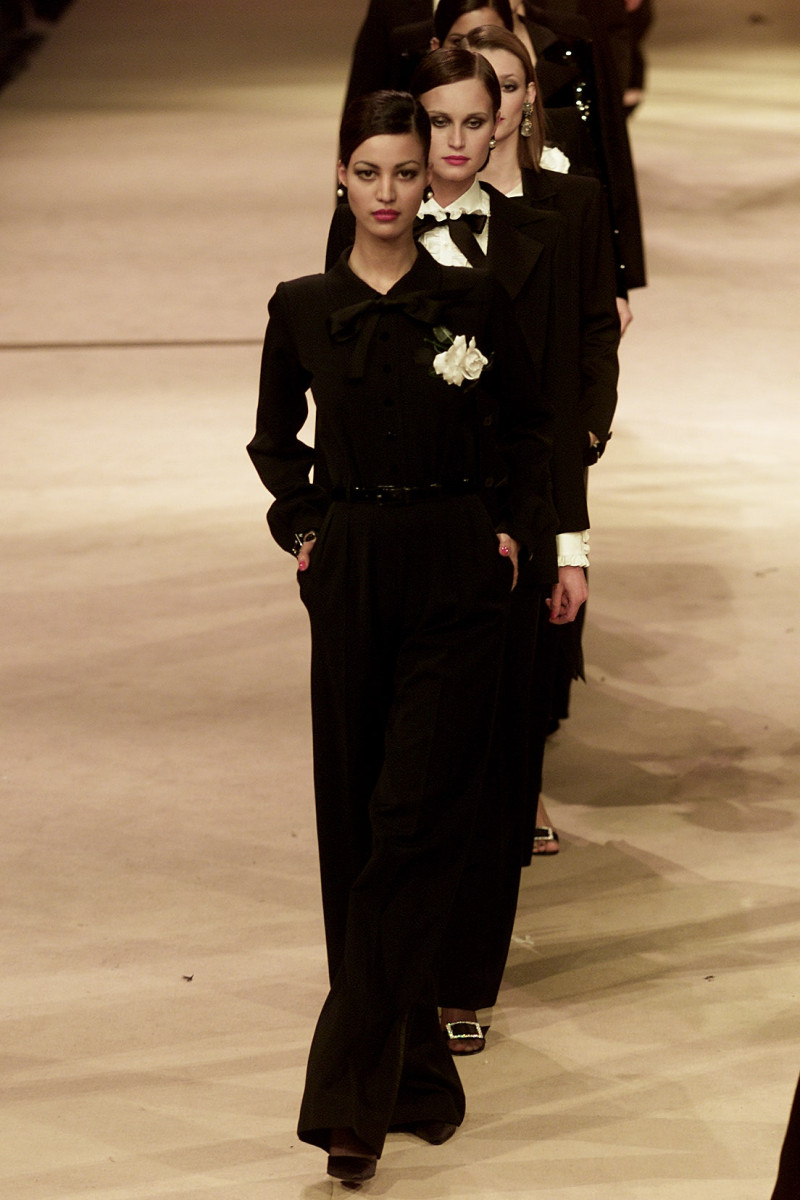 Saint Laurent fashion show for Spring/Summer 2002