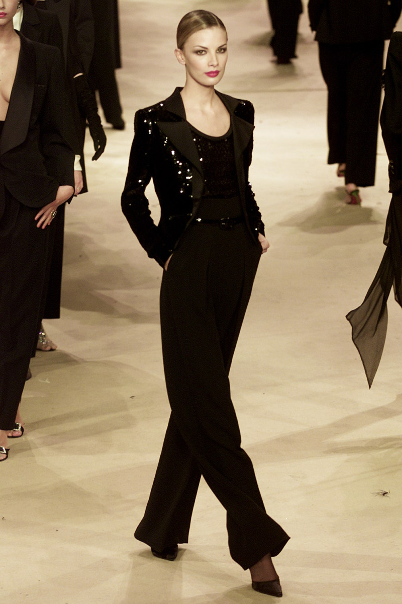 Saint Laurent fashion show for Spring/Summer 2002