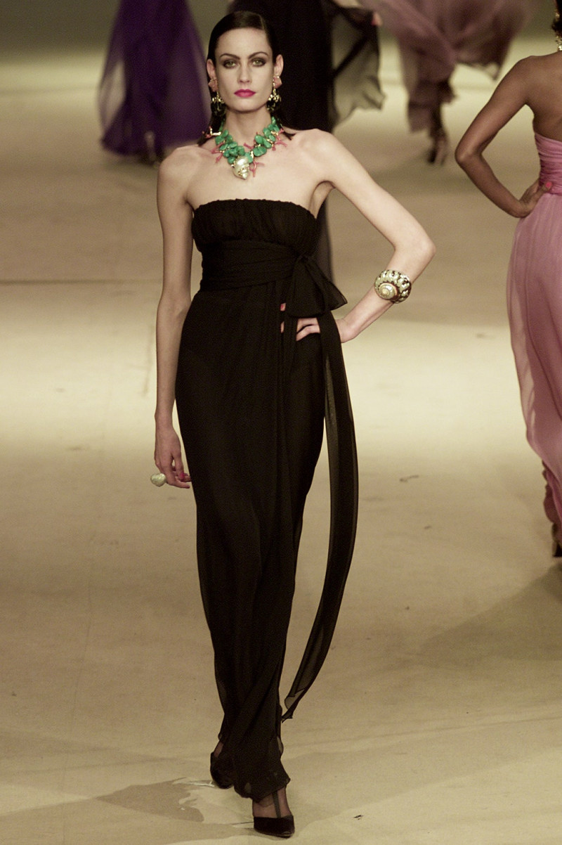 Saint Laurent fashion show for Spring/Summer 2002